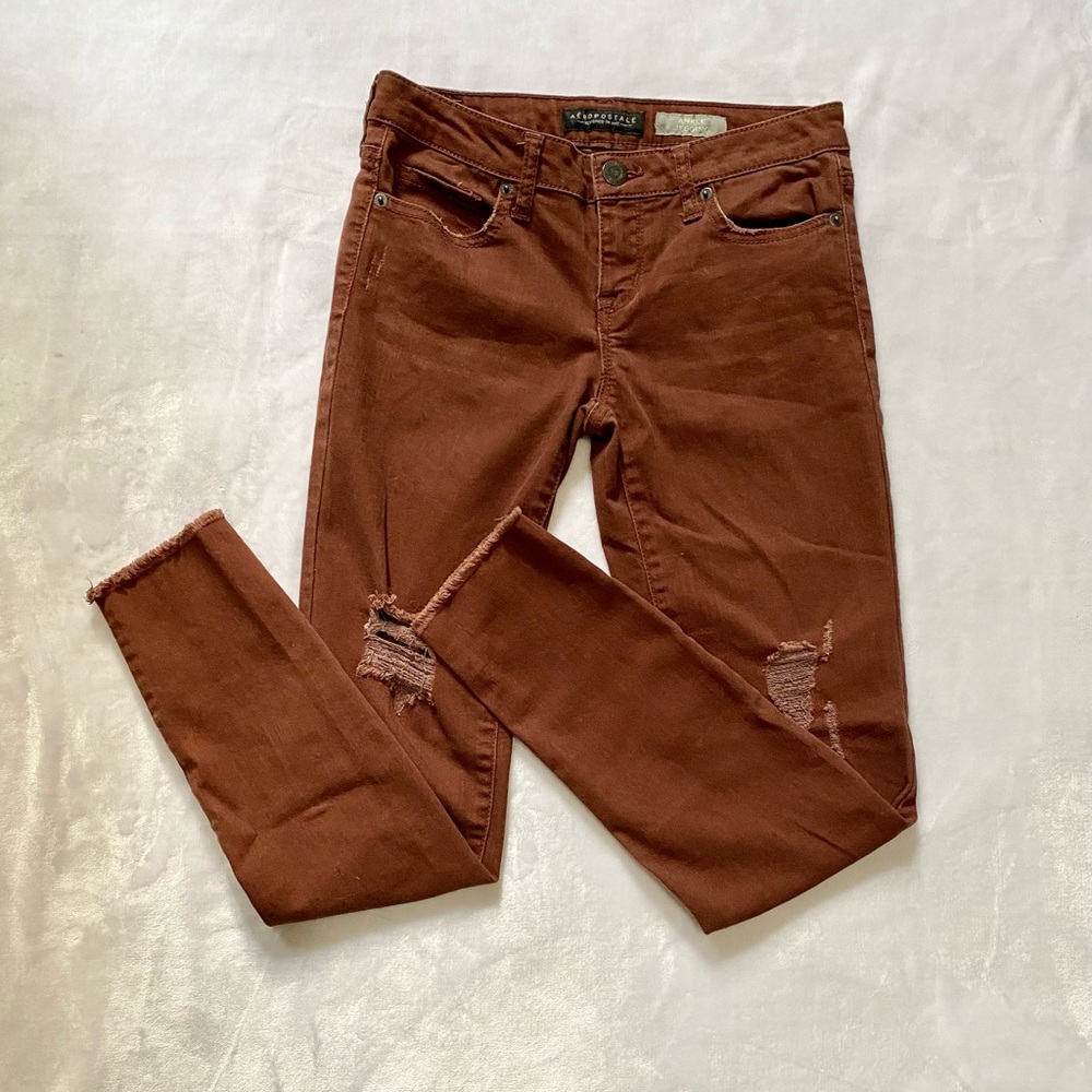 🌸 Aeropostale Distressed Jeggings